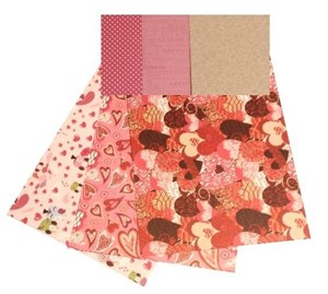 Picture of Karton obustronny 300g 24x34cm 3 ark MIX