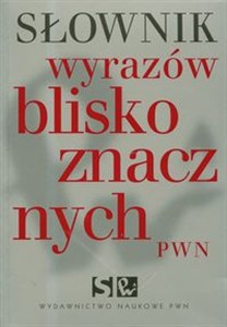 Obrazek Słownik wyrazów bliskoznacznych PWN
