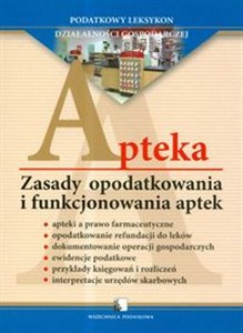 Obrazek Apteka Zasady opodatkowania i funkcjonowania aptek