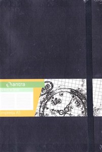 Obrazek Impresja A5 notes linia granatowy