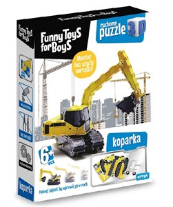 Obrazek Puzzle 3D Koparka