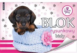 Picture of Blok rysunkowy biały A4/20K Pies