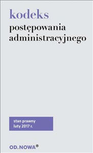 Obrazek Kodeks postępowania administracyjnego