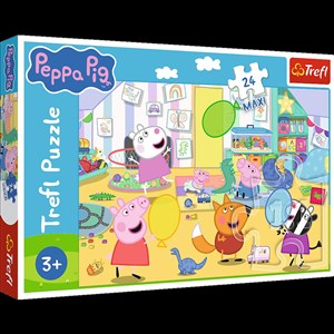 Obrazek Puzzle Maxi Świnka Peppa, Piękna Peppa 24