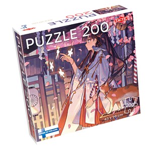Obrazek Puzzle 200 Manga anime girl