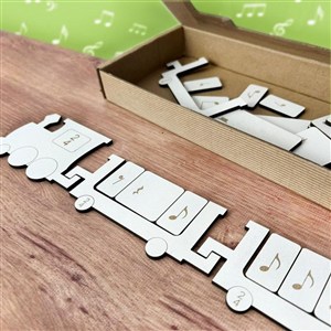 Picture of Takty ćwierćnutowe w metrum 2/4 Pociąg muzyczny