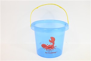 Obrazek Wiaderko do piasku transparentne 20cm