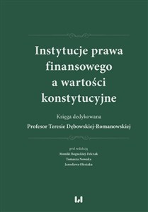 Picture of Instytucje prawa finansowego a wartości konstyt.