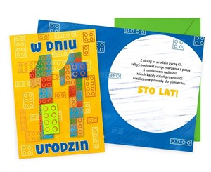 Obrazek Karnet Urodziny 11