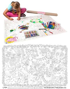 Picture of Kolorowanka podłogowa XXL wróżki