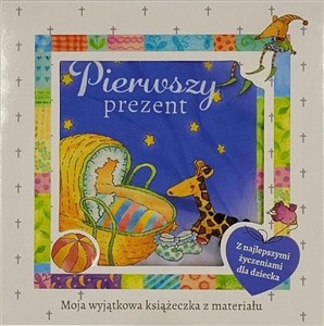Picture of Pierwszy prezent - książeczka materiałowa