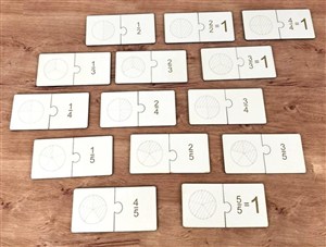 Picture of Puzzle ułamkowe