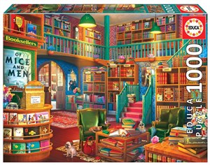 Obrazek Puzzle 1000 Biblioteka G3