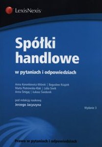Picture of Spółki handlowe w pytaniach i odpowiedziach