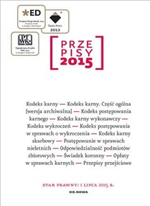 Obrazek Przepisy 2015 Zbiór karny