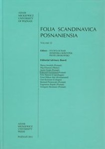 Picture of Folia Scandinavica Posnaniensia vol.12