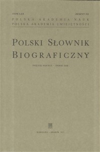 Obrazek Polski Słownik Biograficzny z.211 T.51/4