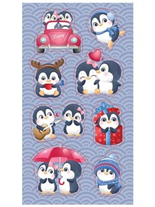 Obrazek Naklejki Pingwiny