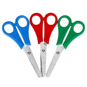 Obrazek Nożyczki szkolne 13 cm mix
