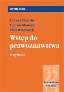 Obrazek Wstęp do prawoznawstwa