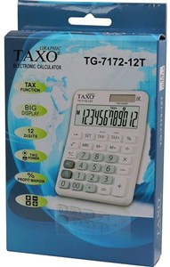 Obrazek Kalkulator na biurko 12 pozycji biały