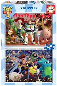 Obrazek Puzzle 2x100 Toy Story 4 G3