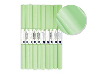 Obrazek Bibuła marszczona nr 39 pistacjowy pastel (10szt)