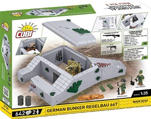 Obrazek COBI Klocki Regelbau 667 - German Bunker