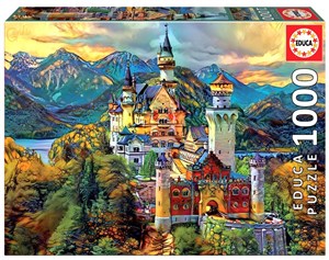 Picture of Puzzle 1000 Zamek Neuschwanstein, Niemcy G3