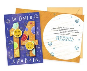Obrazek Karnet Urodziny 14