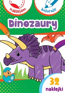 Picture of Dinozaury. Naklejam i koloruję