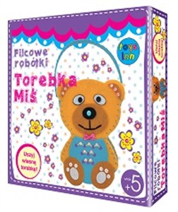 Picture of Filcowe robótki Torebka Miś