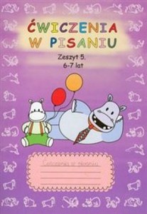 Obrazek Ćwiczenia w pisaniu Zeszyt 5 6-7 lat