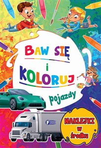 Obrazek Baw się i koloruj Pojazdy