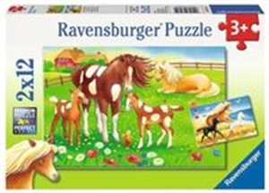 Obrazek Puzzle Latający jednorożec 2x12