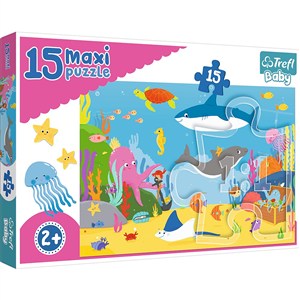 Obrazek Puzzle Maxi Podwodny świat 15