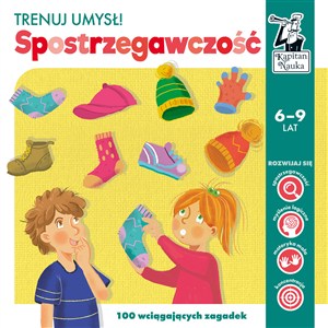 Obrazek Kapitan Nauka Spostrzegawczość Trenuj umysł 100 wciagających zagadek