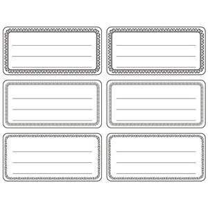 Picture of Naklejki na zeszyty biało czarne 144 sztuki