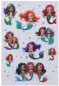 Obrazek Naklejka Magic syrenki