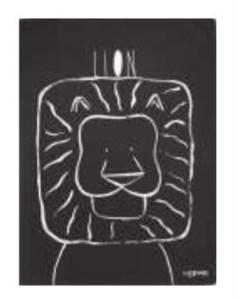 Picture of Notes A4/46K czarny z Lwem