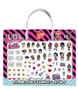 Obrazek L.O.L. Surprise! Komiksowy zawrót głowy. Kocham naklejać