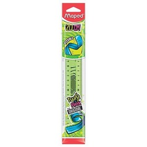 Picture of Linijka Twist'n Flex niełamliwa 20 cm zielona