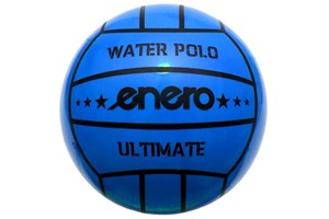 Picture of Piłka gumowa water polo siatkowa niebieska