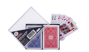 Obrazek Karty 2 talie w etui LONGFIELD