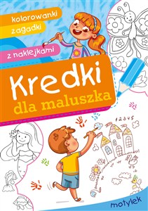 Obrazek Kredki dla maluszka Motylek