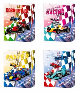 Obrazek Torebki prezentowe WK 22346 M mix wzorów 12 sztuk