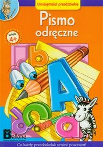 Picture of Pismo odręczne 4+ Co każdy przedszkolak umieć powinien!