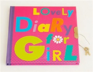 Obrazek Pamiętnik z kluczykiem różowy