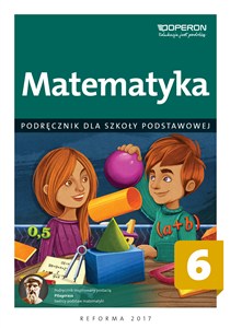 Obrazek Matematyka podręcznik dla kalsy 6 szkoły podstawowej