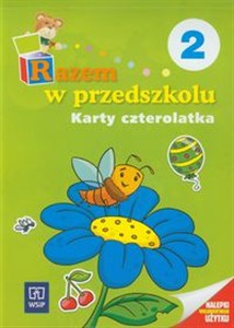 Picture of Razem w przedszkolu Karty czterolatka część 2 Przedszkole